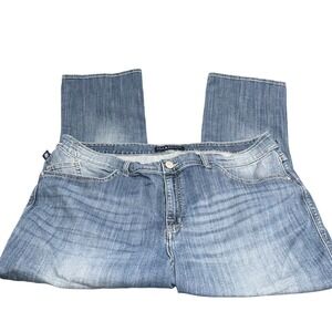 Rock & Republic Kendall Bootcut Jeans 22W Light Wash Stretch Denim